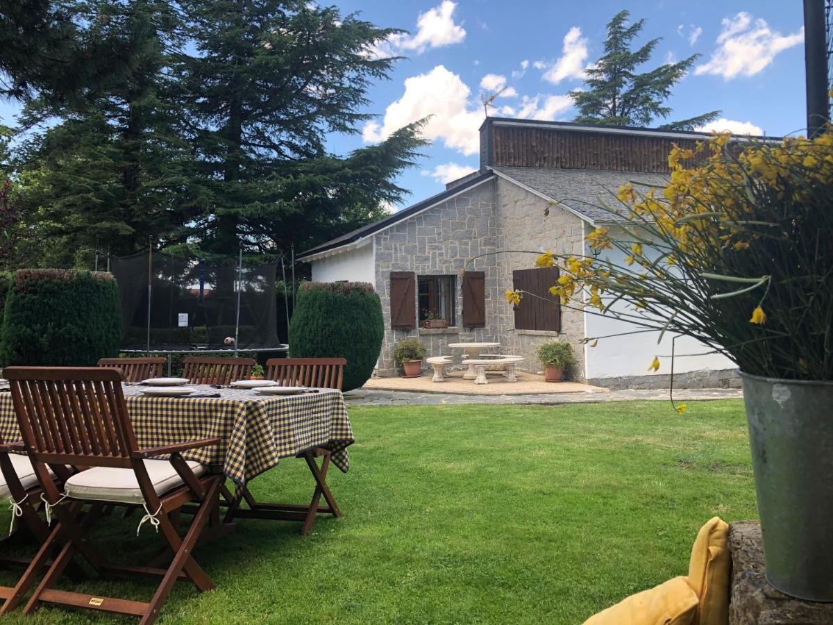 Villa Aurelia - Casa De Campo Con Jardin Y Piscina Entre Madrid Y Segovia Ортигоса-дель-Монте Экстерьер фото